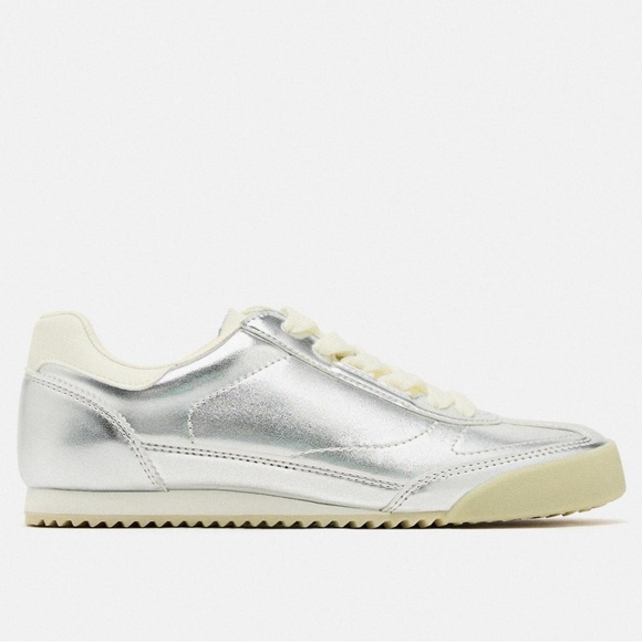 Zara Silver metallic running shoes - Picture 4 of 4